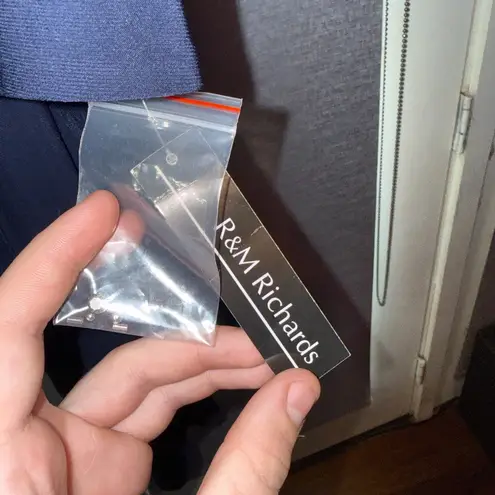 R & M Richards Classic Navy 2 Piece Semi Formal Party Mother of the Bride or Christmas Dress