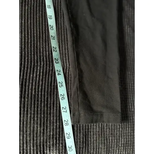 PINK Victorias Secret Ankle Leggings Fold Over Waist Size L Activewear Black Size L