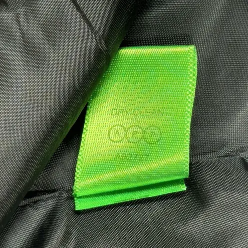 LOGO By Lori Goldstein Logo Lori Goldstein Blazer Womens 4 Black Dark Floral Chiffon Ruffle Witchy Goth