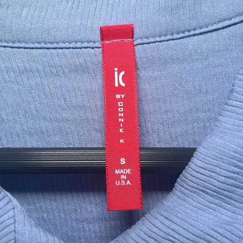 IC by Connie K Light Blue Swing Top Size Small
