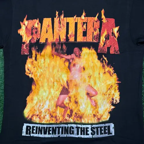 Pantera Reinventing The Steel Thrash Metal Band T-Shirt Size Small