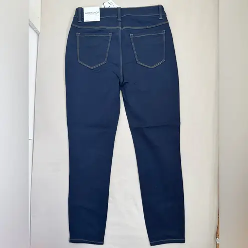 Workshop Republic Clothing WORKSHOP Republic Womens Size 4 Darkwash Skinny Jeans Ankle Stretch Modern