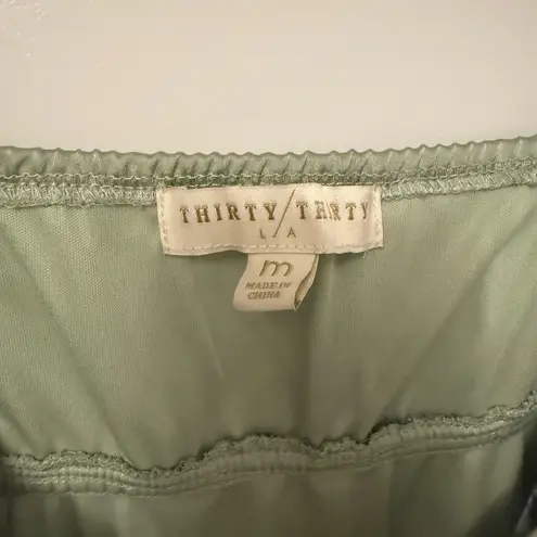 Beautiful mint green floral maxi dress Size M