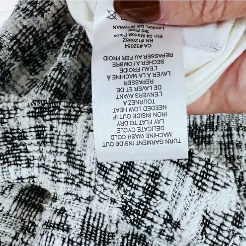 Anthropologie Dolan Left Coast Taleen Textured Leopard Print Midi Dress Size S Gray