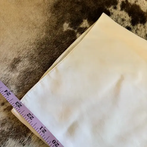 PETER COHEN Ivory Silk Pull On Pants Size Small White