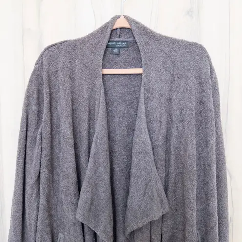 Barefoot Dreams Womens CozyChic Lite Cardigan Size S/M Brown Lounge Cozy Soft