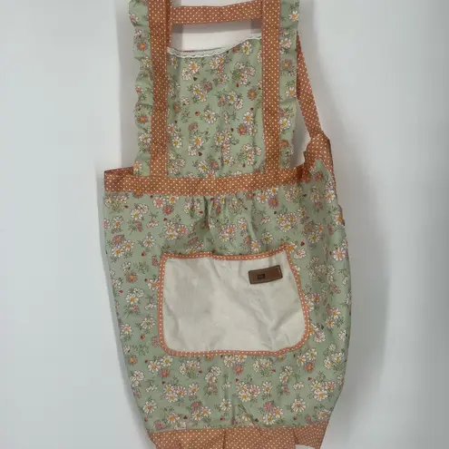 Kitchen Floral Apron for Women with Towel Pocket Chef Bakers Apron for Cooking