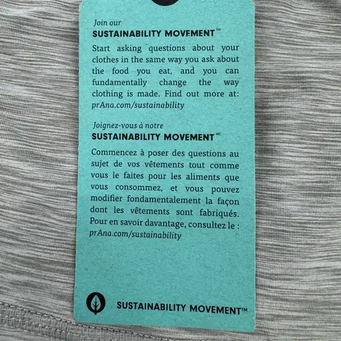 prAna Women's Kimble Short In Carbon Heather Size Small NWT