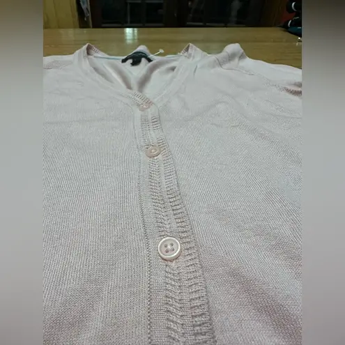 Banana Republic  NWOT Lightweight Cardigan - Pale pink sz XS, 16” p2p