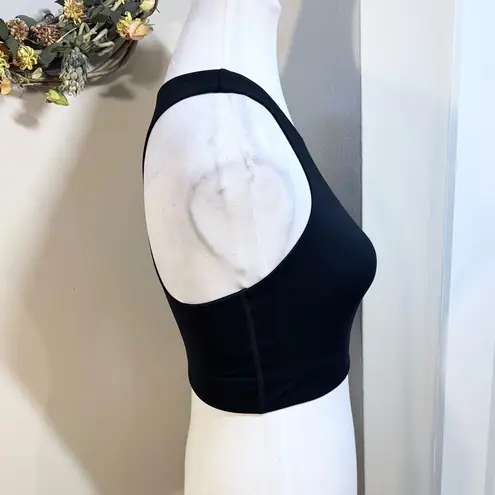Girlfriend Collective Dylan Racer Back Compressive Crop/Bra - Black NWT ~ XS🧡