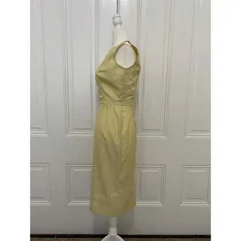 CALIFORNIA GIRL INC Vintage Sunny Pencil Dress in Yellow (SMALL)