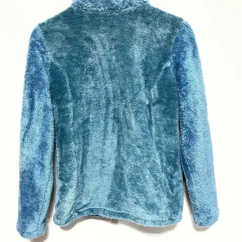 Free Country Blue Warm Cozy Fleece Zip Jacket