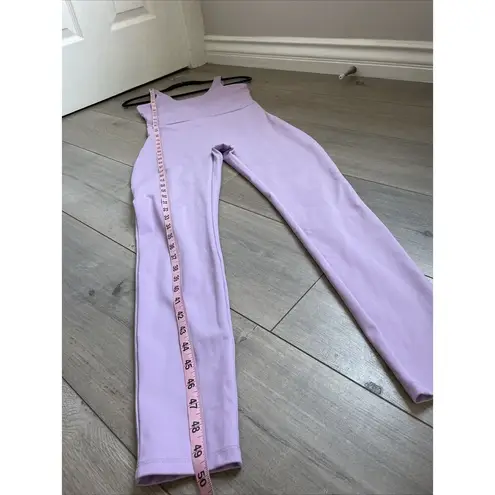 Girlfriend Collective  Lilac Purple Scoop Unitard Size M