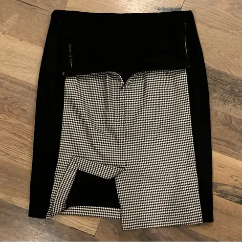 White House | Black Market  Houndstooth Pencil Skirt Size 4