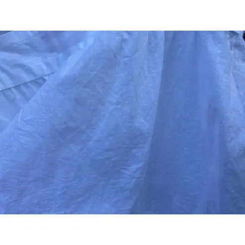 Wiggy Kit White Sleeveless Tie Strap Crop Top Blouse Women’s Size XS