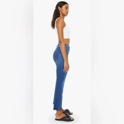 Mother Jeans NWT Mid Rise Dazzler Ankle Fray Fancy Meeting You Here Size 31 Blue