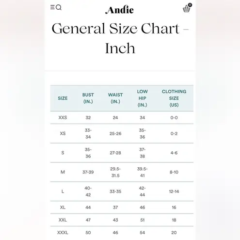 Andie Swim 'The Wyndwood' Bikini Swim Top in Cherry Red NWT Size XL