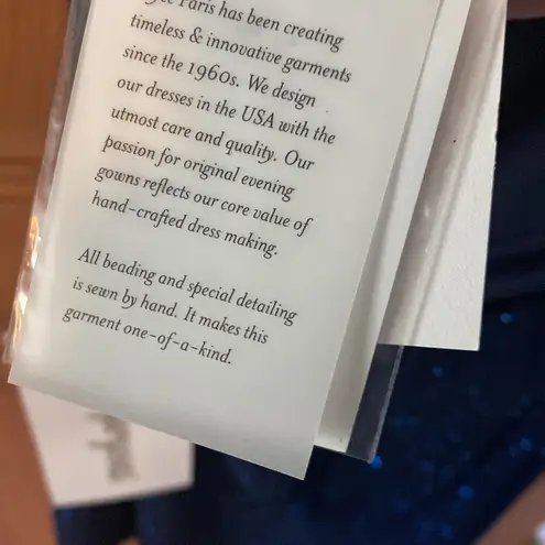 Alyce Paris  Size 0 NEW Sapphire Blue Sparkly Homecoming Prom Formal Short Dress