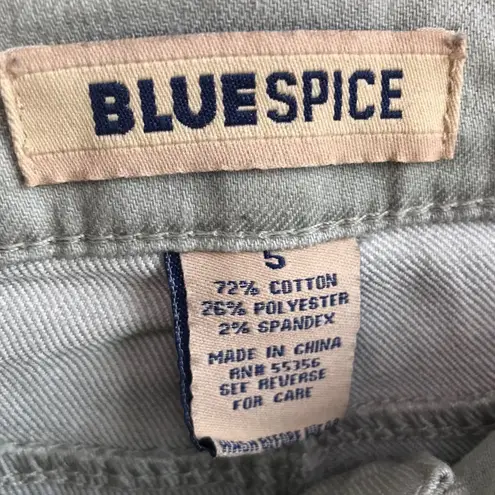 Blue Spice  Light Green Skinny Ankle Jeans