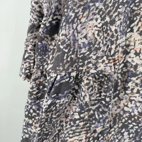 J.Jill Purejill Shirt Size Extra Large Modal Blend Multicolor Grey Tunic Top Gray