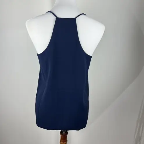 Bar III  Navy Blue Cami Tank Top With Spaghetti Straps & Racer Back