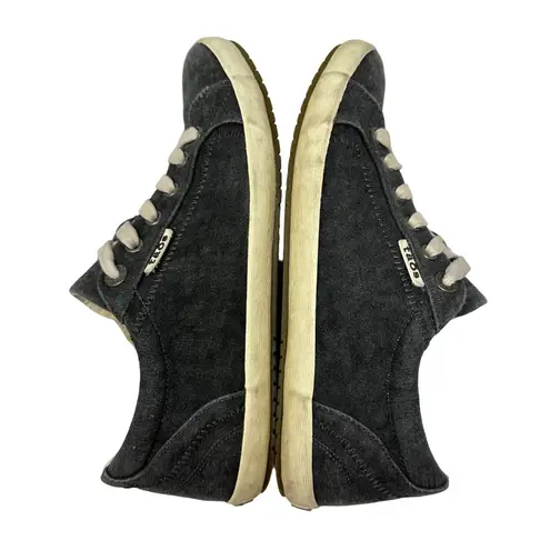 Taos Star Sneaker Size 9 EU 40 Dark Gray Canvas Lace