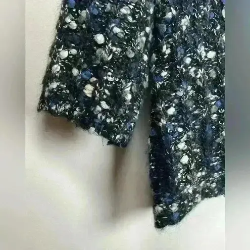 Susan Bristol Boucle Cardigan Jacket Wool Alpaca Mohair Blend Soft Size Medium