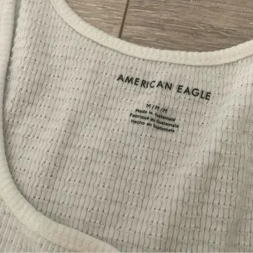 American Eagle white  tank