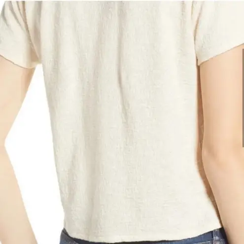 Madewell Madwell S, beige crop preowned cotton