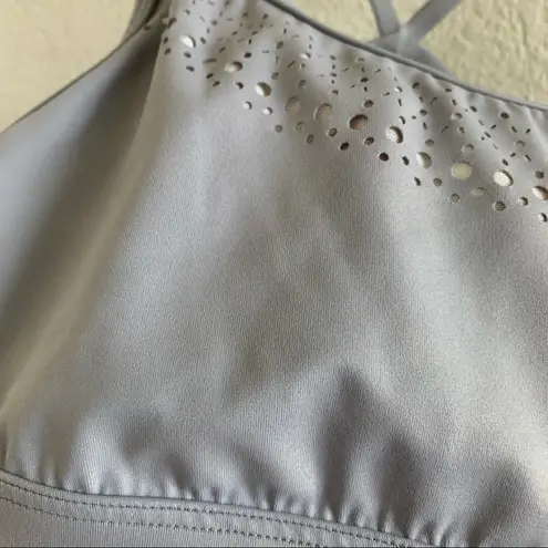 Victoria's Secret  Victoria Sport Laser Cut Mesh Strappy Sports Bra Small