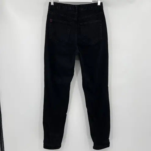 BDG  Urban Outfitters Mom Jeans Black Denim High Rise Tapered Leg Women’s Size 27