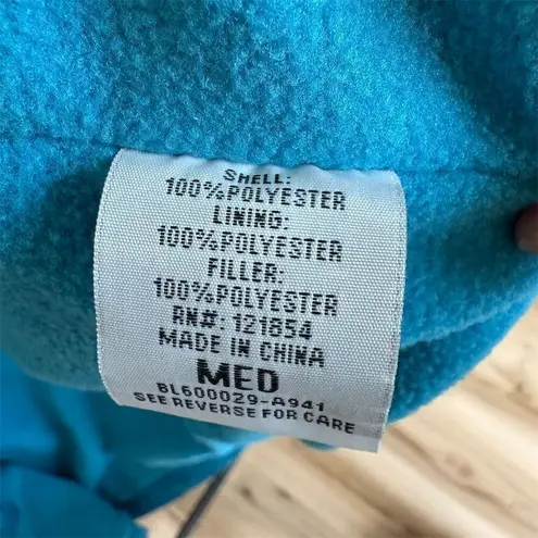 Vintage Totes M Bright Blue Fleece Lined Water