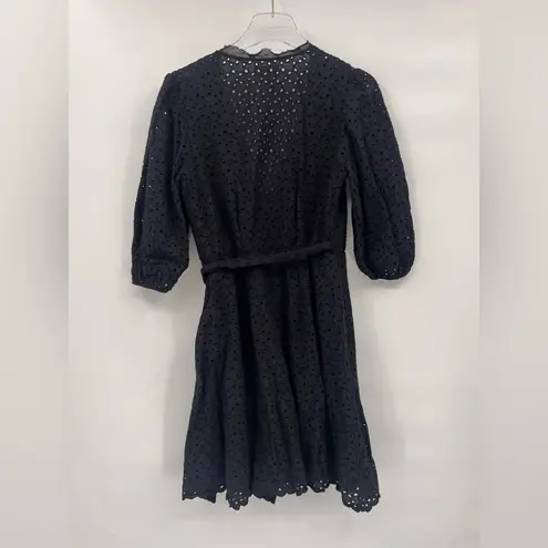 Anthropologie Velvet by Graham & Spencer Women's‎ Merina Cotton Eyelet dress size Xs