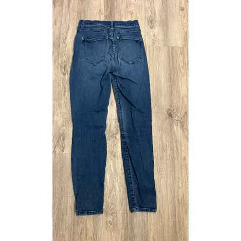 AYR Skinny Jeans Women Size 27 x 28 Dark Wash Denim