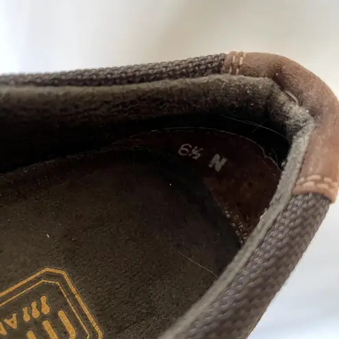 Munro American brown loafer shoes women's size 6.5 comfortable dark sneakers