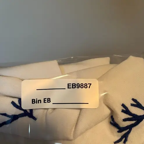 Nic+Zoe plus size coral reef embroidered white beachy v-neck tunic top size 1X