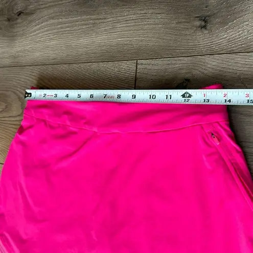 Outdoor Voices  14" Exercise Skort Hot Pink Side Pocket Active Skirt Size Small