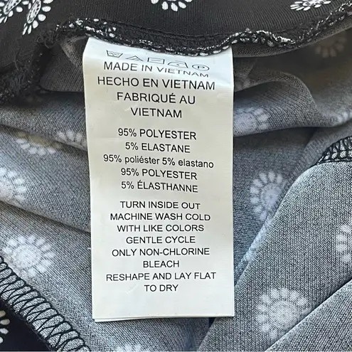 Michael Kors  Wide Leg Polka Dot Cropped Pants black white elastic high waist M