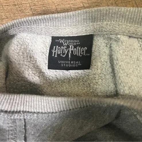 Harry Potter Sweatshirt Womens Small Crewneck Wizard Gryffindor Gray Universal