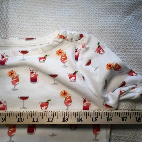 Charter Club Women's 3/4-Sleeve 100% Supima Cotton Knit Top, Cocktails, Size PP