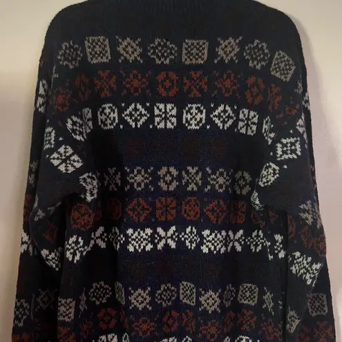 United Colors Of Benetton Vintage Benetton wool patterned sweater