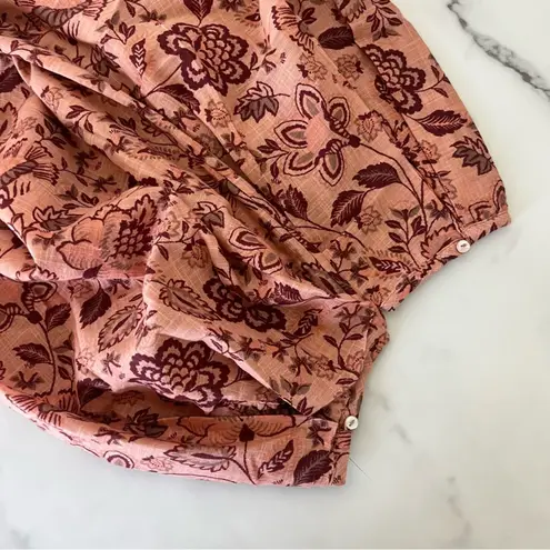 Free People  Smock It To Me Dress Sz Medium preppy chic  Boho Western Festival