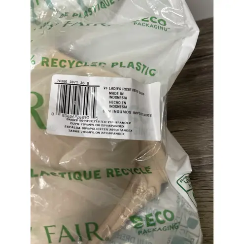 Vanity Fair Beauty Back Strapless Bra 36G Rose Beige Style 74380 NEW Convertible