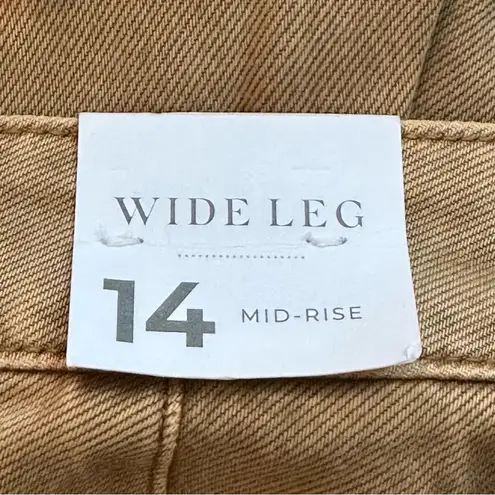 Lane Bryant  Camel Wide Leg Jeans - Image 11