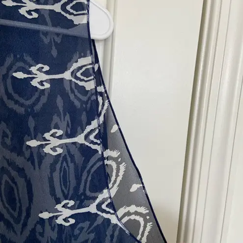 Women’s unbranded sheer patterned overlay cardigan — one size Blue Size undefined