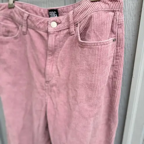 BDG  urban outfitters mom high rise Pink Corduroy Straight Leg Pants size 30