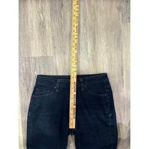Jag jeans  Blue Dark Wash Mid Rise Straight Leg Stretch 28x28‎ Womens Size 4