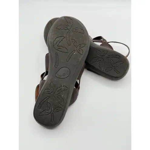 Women’s B.O.C. Sandals Altheda Sling back Strap Brown Comfort Sandals Shoes 10M Size 10