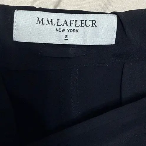 MM.LaFleur M.M.LaFleur Foster Pant Black Straight Leg Elastic Waist Size 14
