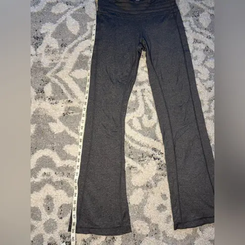 prAna  Grey Heathered Flare Leggings Medium☀️